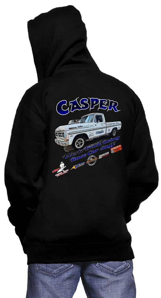 Unity Motorsports Garage "Casper" Full-Zip Hooded Sweatshirt