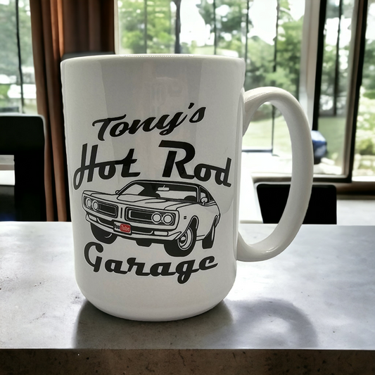 Tony's Hot Rod Garage 15 oz. Mug