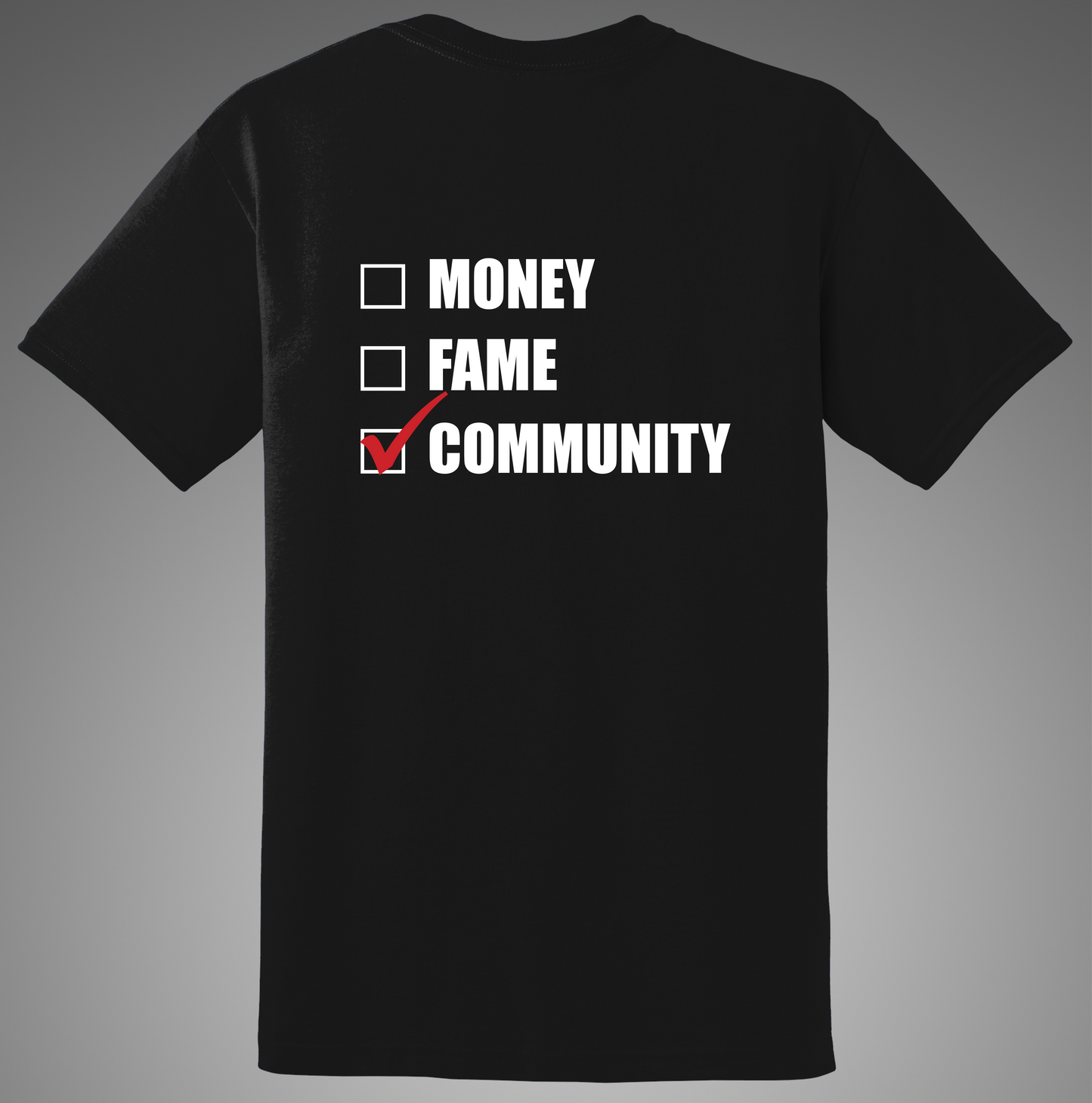 No Name Nationals 2024 Money Fame Community T-Shirt