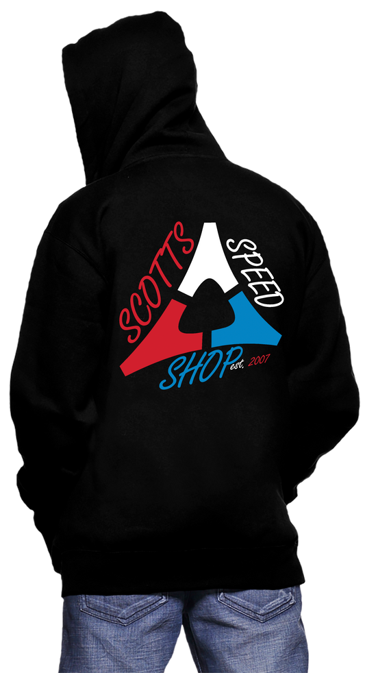 Scotts Speed Shop Classic Full-Zip Hooded Sweatshirt